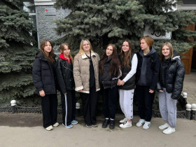 Сегодня девятиклассники посетили День открытых дверей в Усманском многопрофильном колледже.