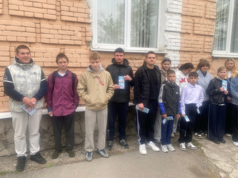 Девятиклассники приняли участие в Дне открытых дверей.