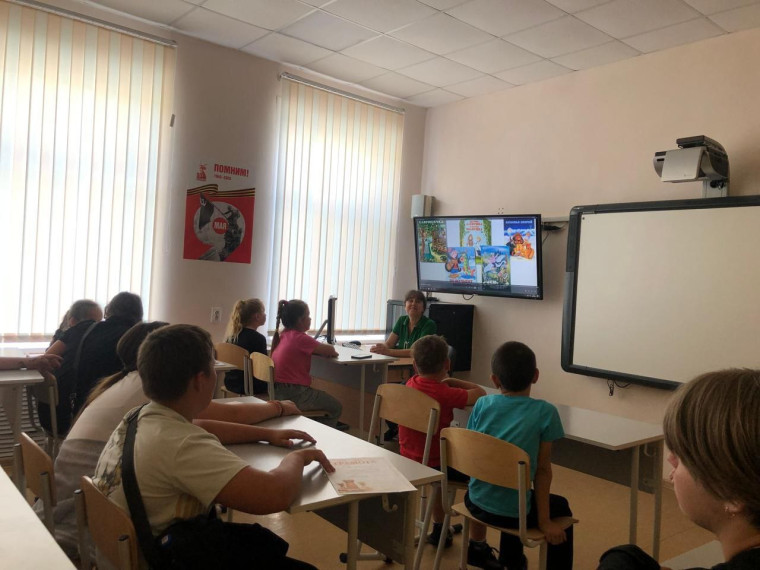День в лагере был посвящен правой грамотности.